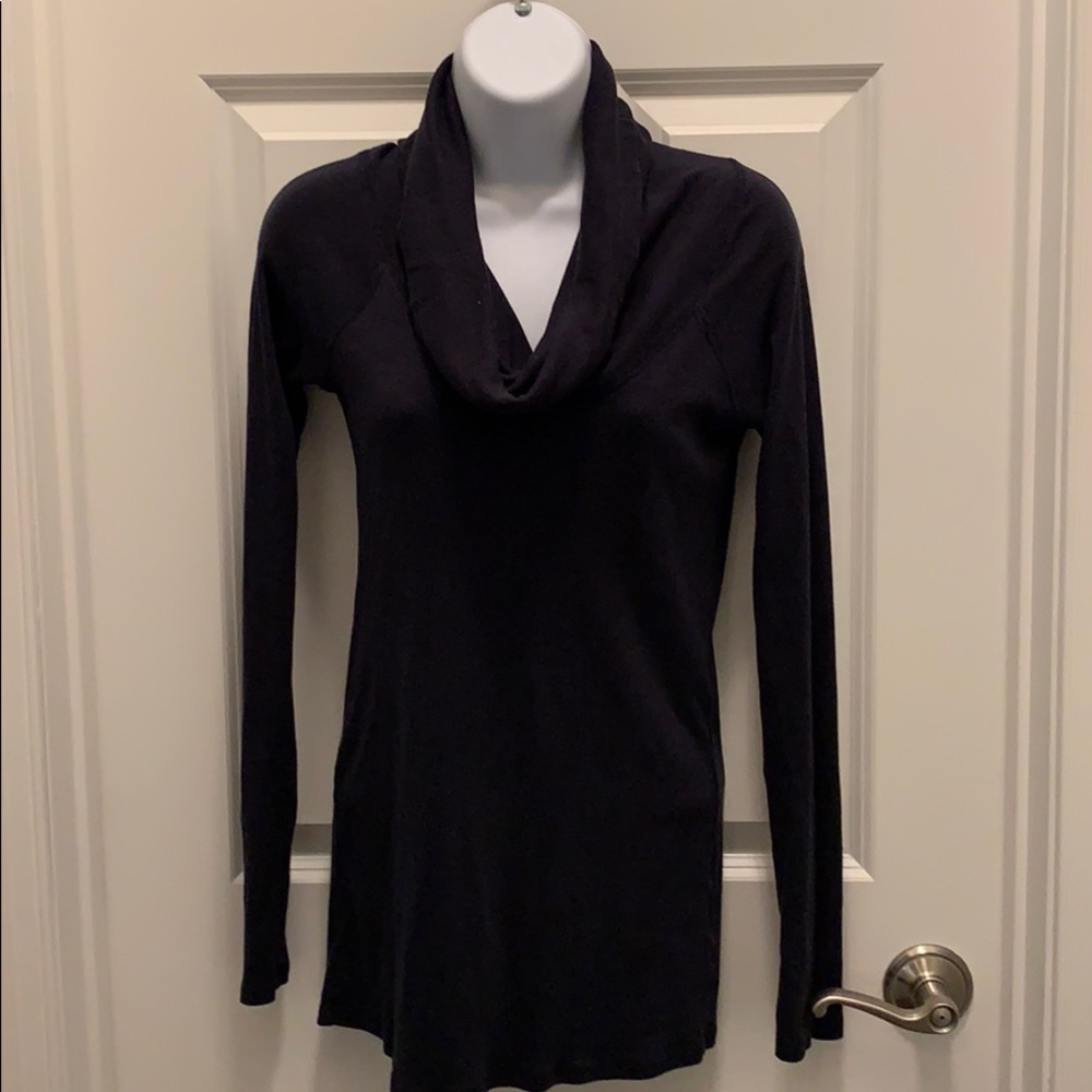 Ingrid and Isabel maternity cowl neck shirt.